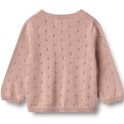 Maia Knit Cardigan Rose Powder