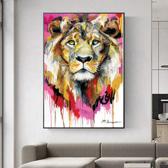 Majestic Roar - Dazzling Lion King