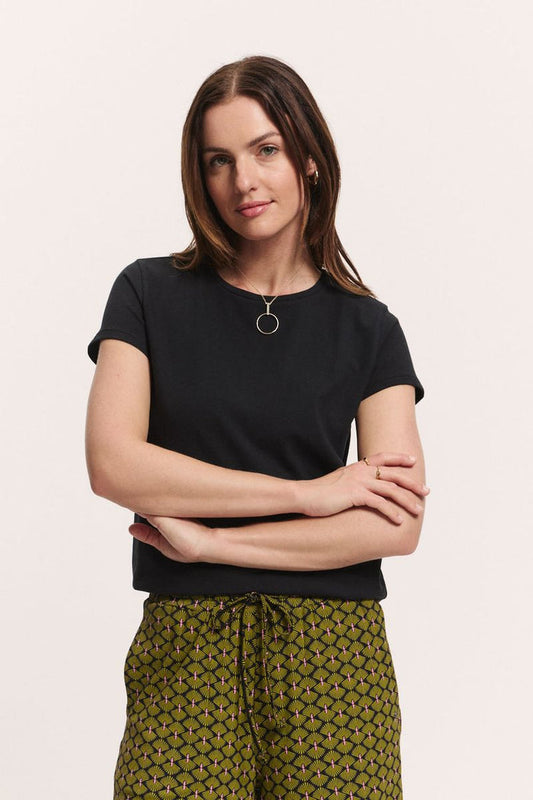 Manaa Lenzing TENCEL Modal Shirt in Black
