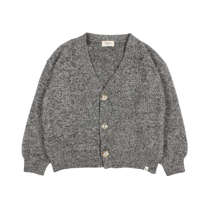 Melange Cardigan Grey Melange