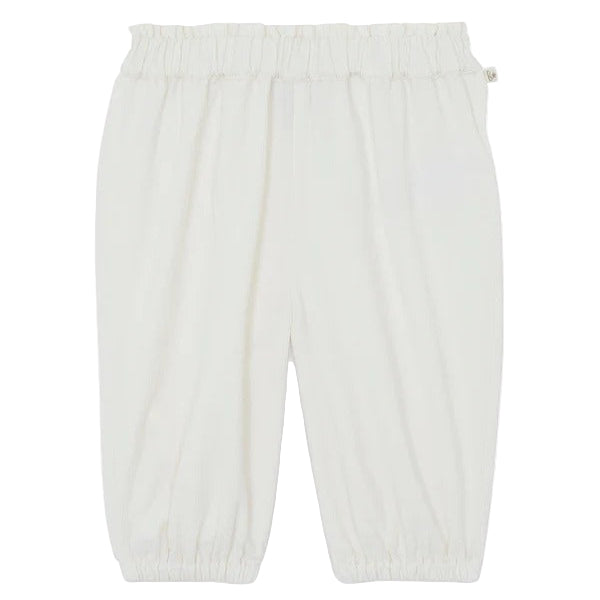 white baby pants