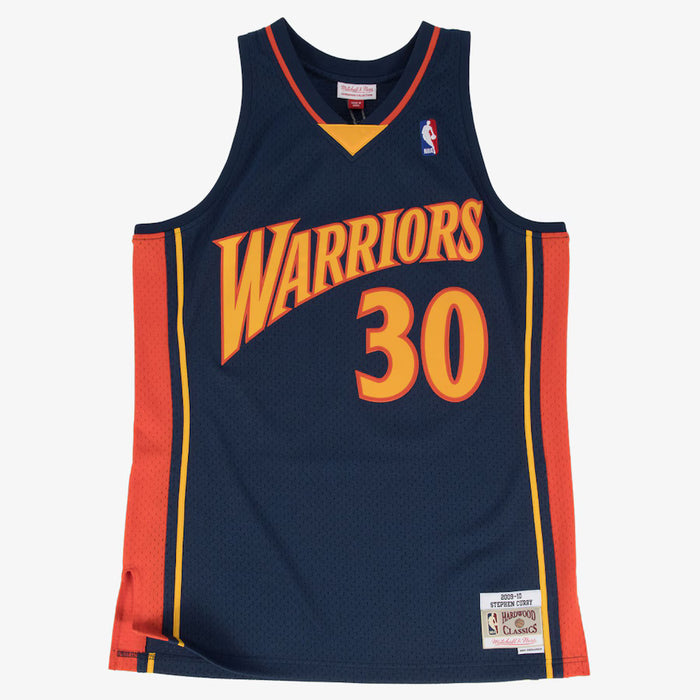 Mitchell & Ness NBA 2009 Warriors Stephen Curry Swingman Road Jersey