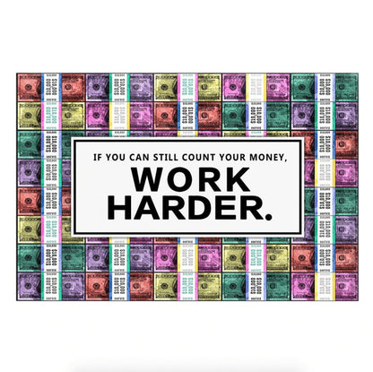 Money Motivation Inspirational Art: Fuel Your Ambition