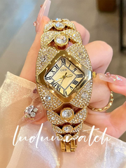 MW07770 Diamond Aura Gold Watch