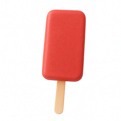 Natural Ice Cream Fruit Bars Water-Based (12 Count)