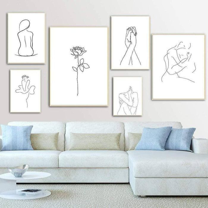 Nordic Abstract Line - Stylish