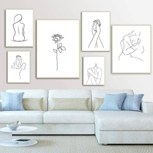 Nordic Abstract Line - Stylish