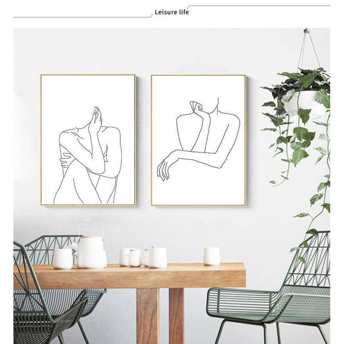 Nordic Abstract Line - Stylish