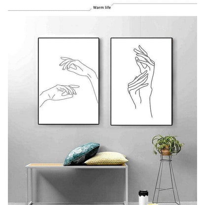 Nordic Abstract Line - Stylish
