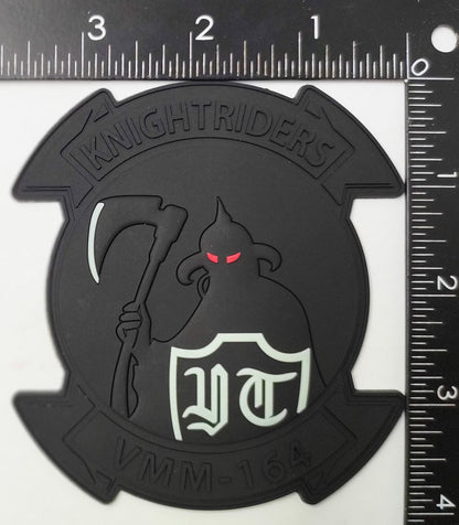 Officially Licensed VMM-164 Knightriders PVC Glow Patches
