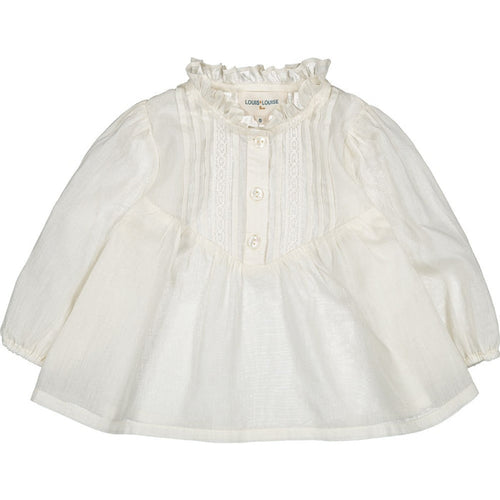Ophelie Baby Tunic Cotton Veil Off White