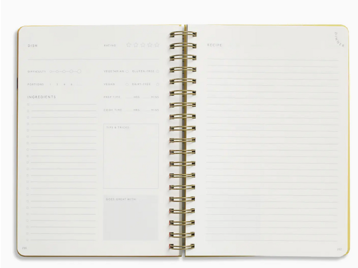 Papier - Hanging Fruits Guided Recipe Journal