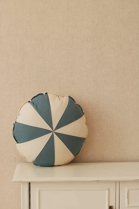 Patchwork Cushion Blue Candy