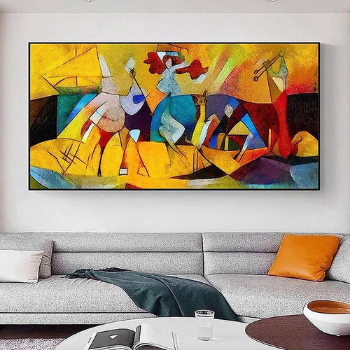 Picasso's Abstract Masterpiece: Spanish