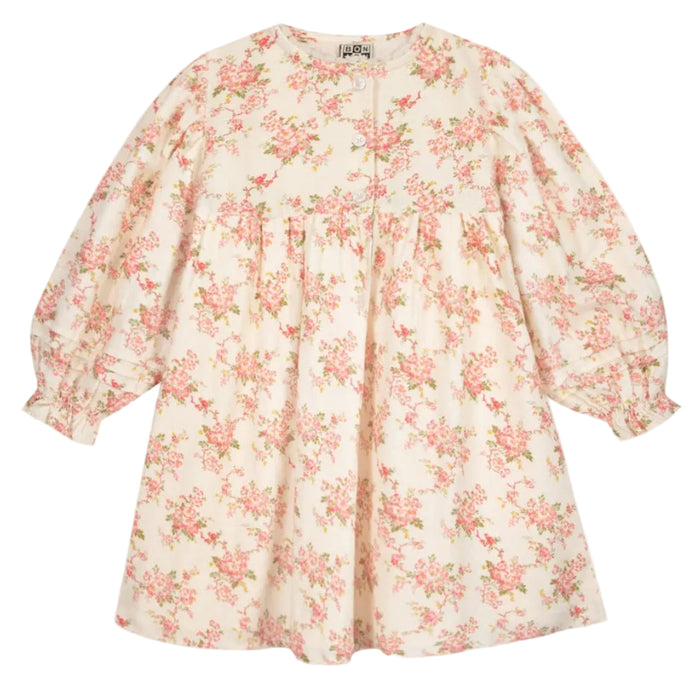 Pivoine Short Sleeve Dress Sunday Flowers