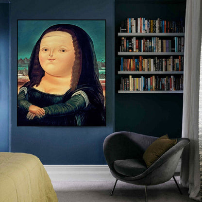 Playful Parody - Spoof Mona Lisa