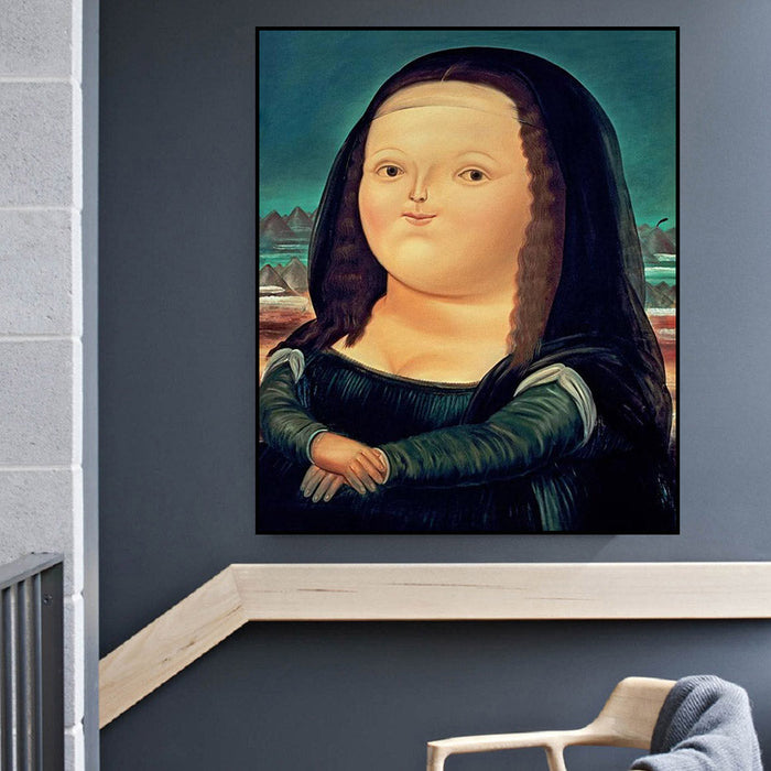 Playful Parody - Spoof Mona Lisa