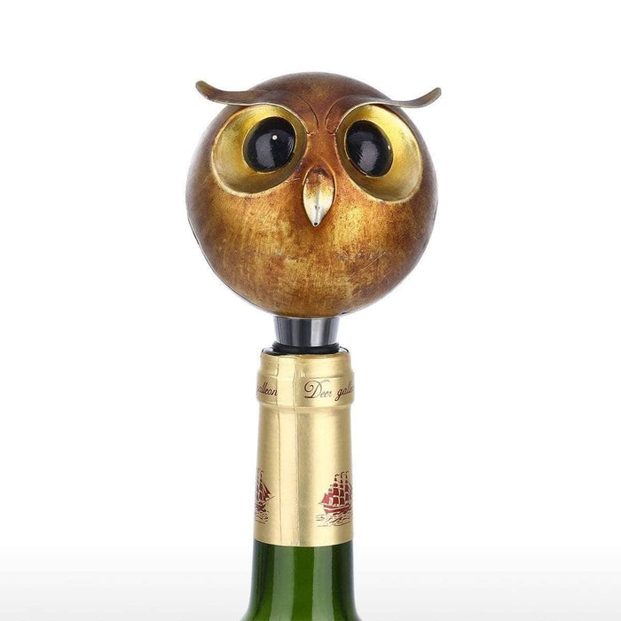 Playful Wine Bottle Cork Stopper -Whimsical Wine Accessory