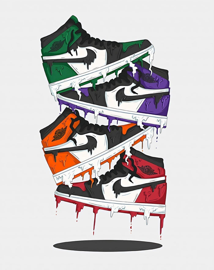 Pop Melt - Nike Air Jordan 1 OG