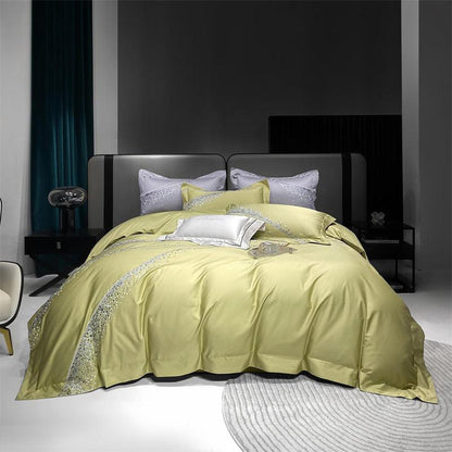 Premium 1200TC Art Design Duvet Cover - Elegant King/Queen/Double Bedding