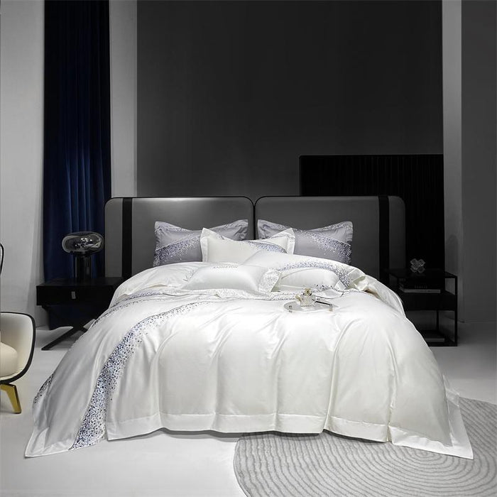 Premium 1200TC Art Design Duvet Cover - Elegant King/Queen/Double Bedding