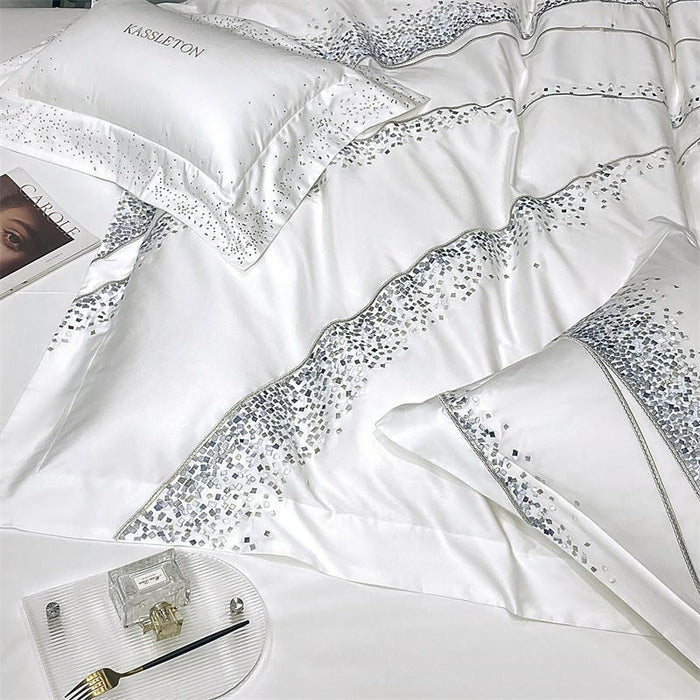 Premium 1200TC Art Design Duvet Cover - Elegant King/Queen/Double Bedding