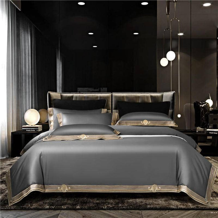 Premium Luxury 1000TC Egyptian Cotton Duvet Cover set - Luxurious Bedding