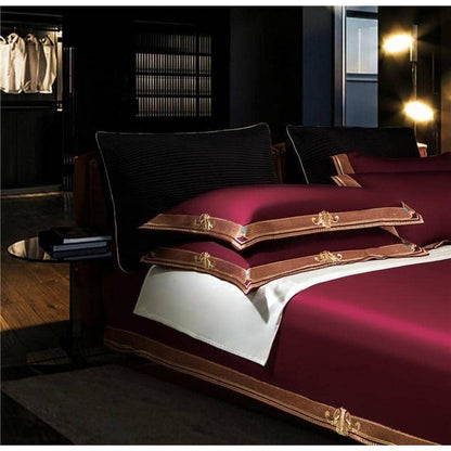 Premium Luxury 1000TC Egyptian Cotton Duvet Cover set - Luxurious Bedding