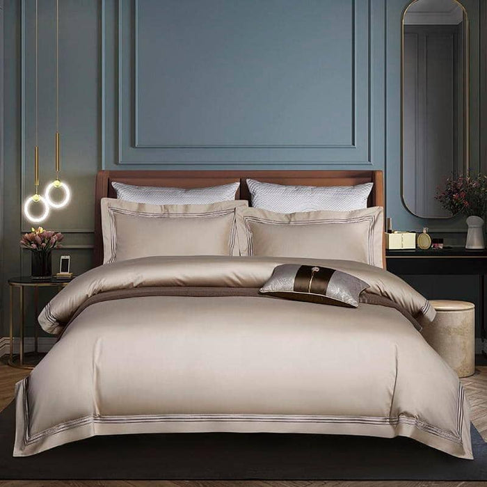 color 5 / Flat Bed Sheet / Queen size 4pcs