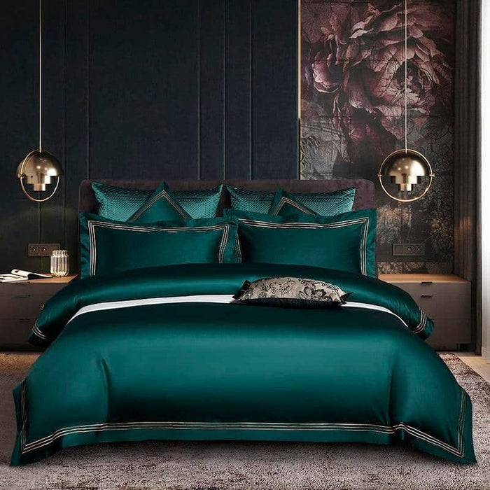 color 6 / Flat Bed Sheet / Queen size 4pcs