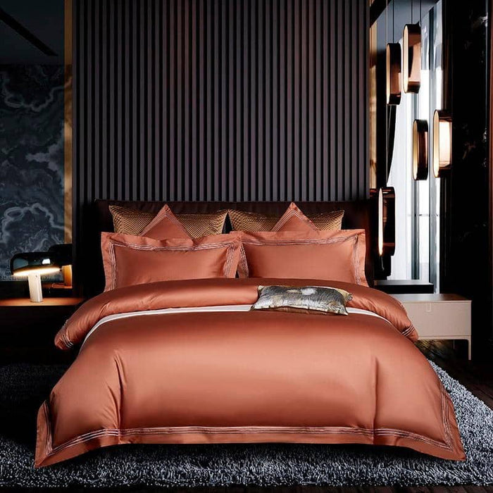 color 8 / Flat Bed Sheet / Queen size 4pcs