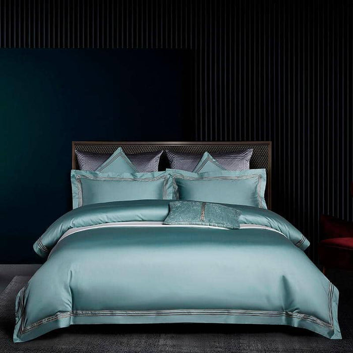 color 10 / Flat Bed Sheet / Queen size 4pcs