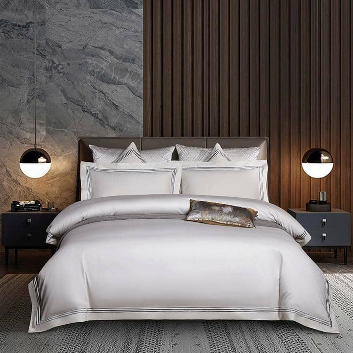 Premium Luxury 600TC Egyptian Cotton Duvet Cover - Luxurious Bedding