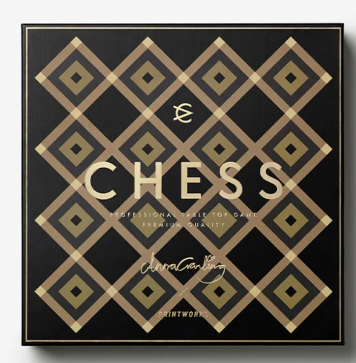 PRINTWORKS - CHESS SET - ANNA CRAMLING LIMITED EDITION