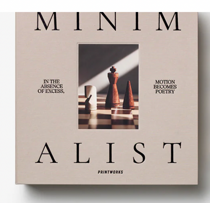 PRINTWORKS - THE MINIMALIST - WOOD CHESS SET
