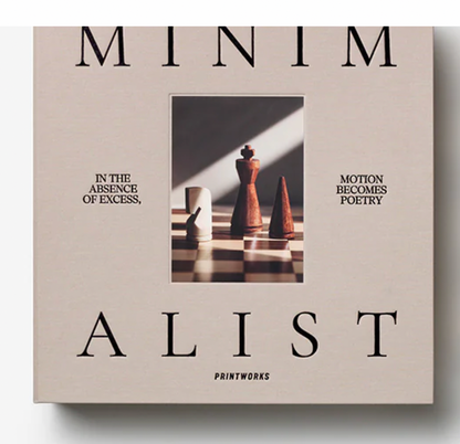 PRINTWORKS - THE MINIMALIST - WOOD CHESS SET