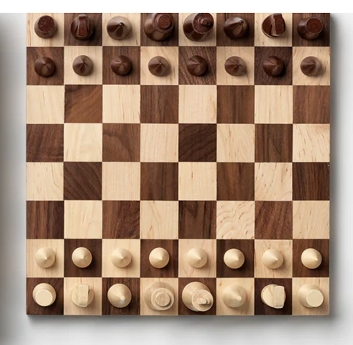 PRINTWORKS - THE MINIMALIST - WOOD CHESS SET