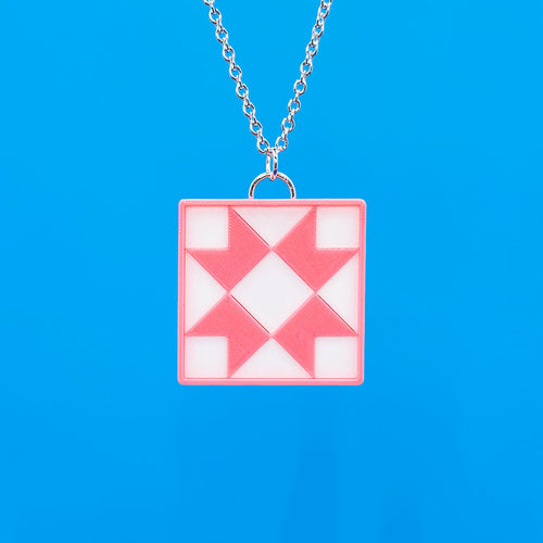 Quilty Necklace - Bubblegum
