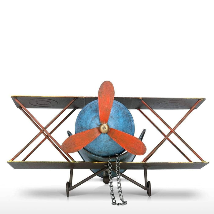 Retro Airplane Wine Holder - Vintage Playfulness