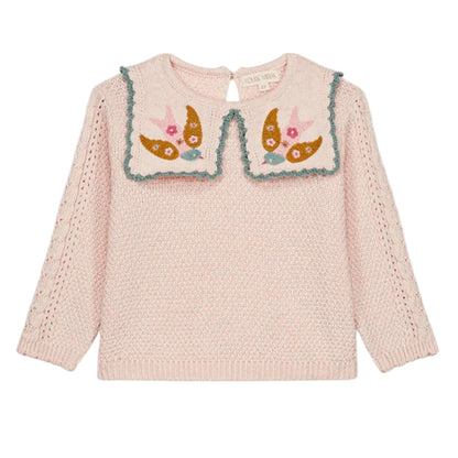 Rilda Jumper Cotton Cashmere Mix Blush