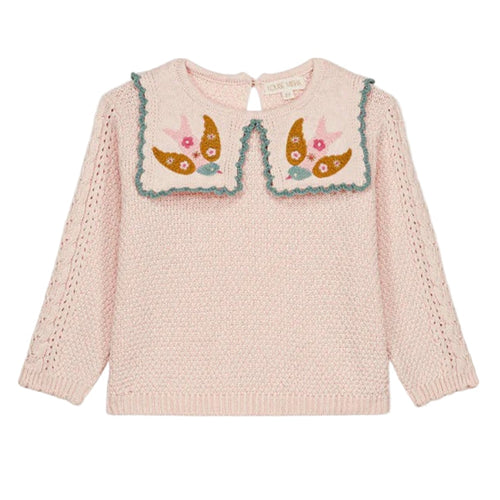 Rilda Jumper Cotton Cashmere Mix Blush
