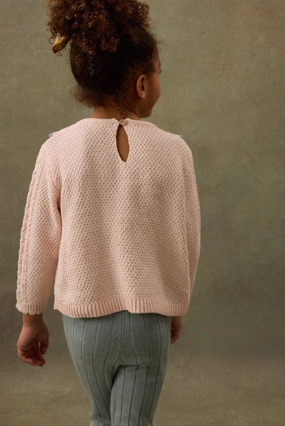 Rilda Jumper Cotton Cashmere Mix Blush