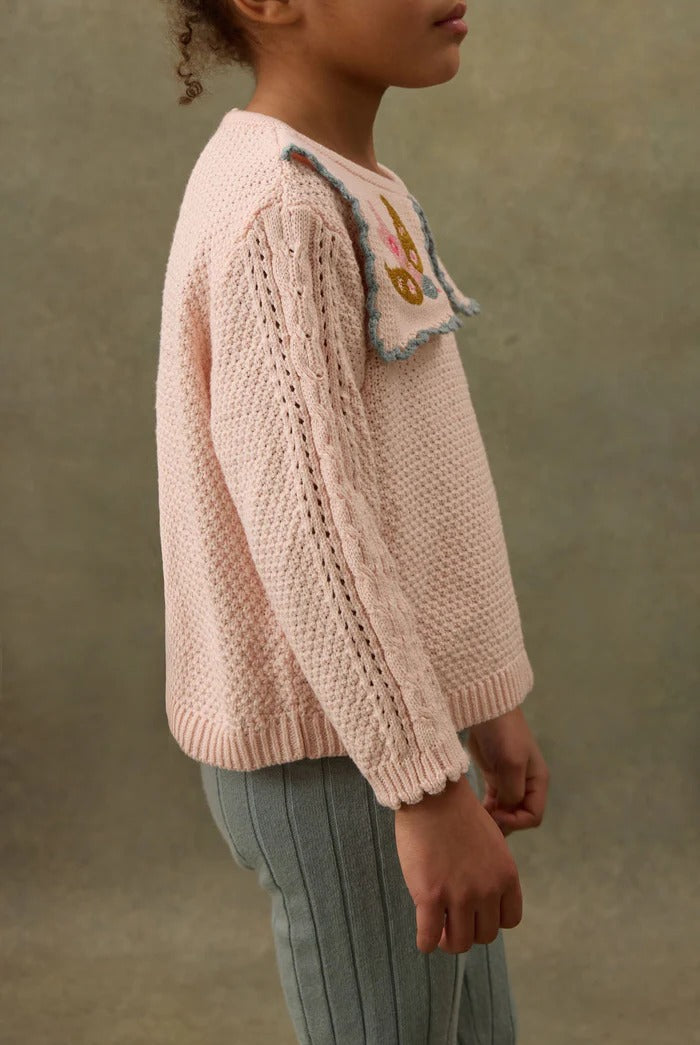 Rilda Jumper Cotton Cashmere Mix Blush