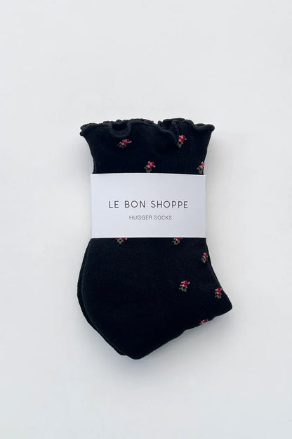 Ruffled Hugger Crew Socks