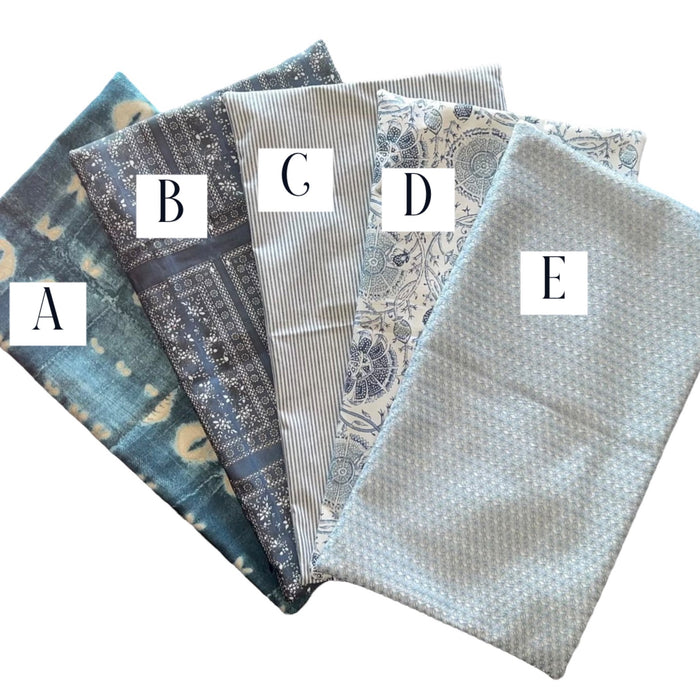 Sale: 12x21 Lumbar Pillow Covers - Annabel Bleu
