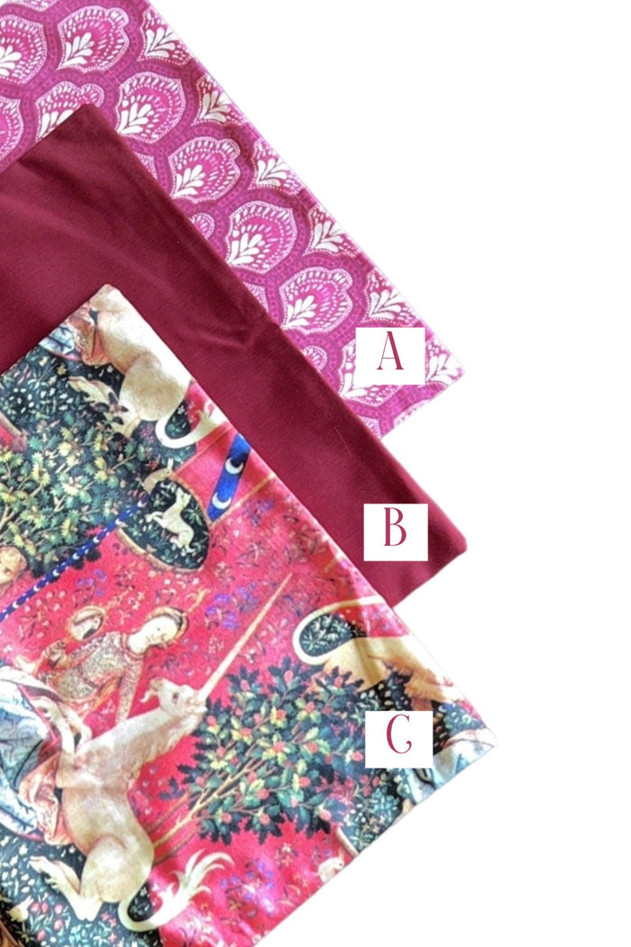 Sale: 18x18 Pink and Red Pillow Covers / Wholesale Decorative Pillow Cover - Annabel Bleu
