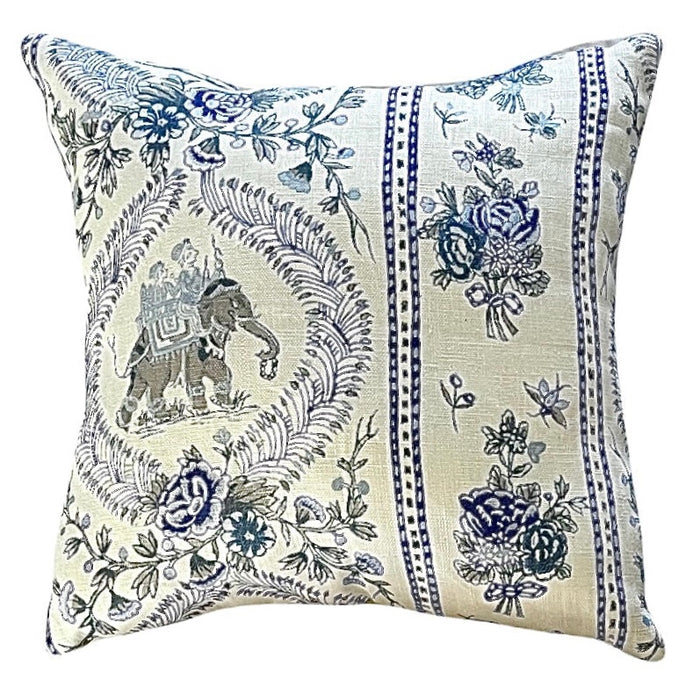 Schumacher Mini Pillows / Ringbearer Pillows - Annabel Bleu