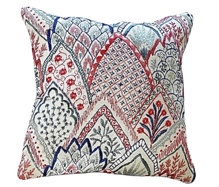 Schumacher Mini Pillows / Ringbearer Pillows - Annabel Bleu