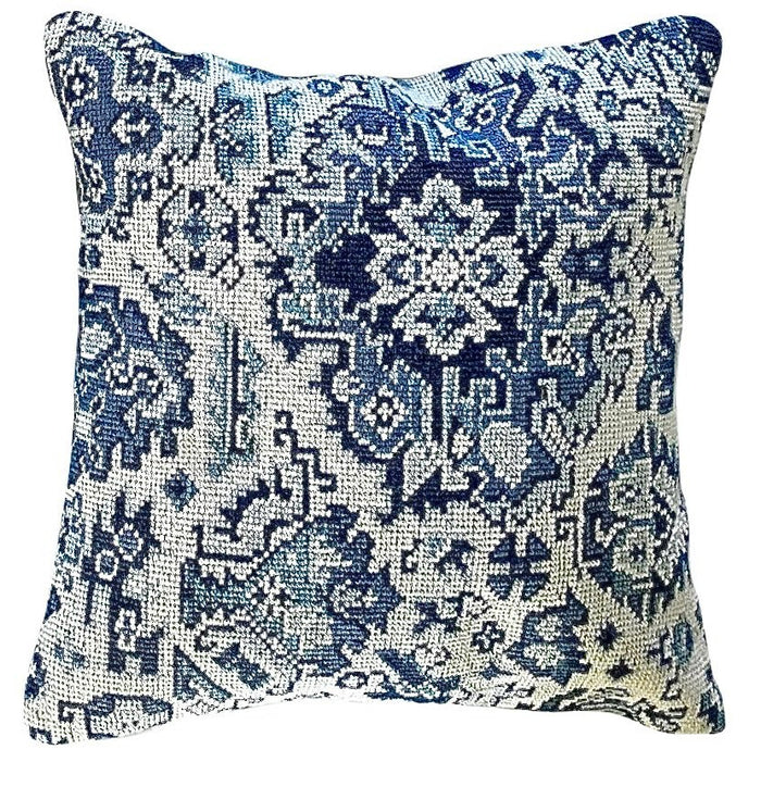 Schumacher Mini Pillows / Ringbearer Pillows - Annabel Bleu