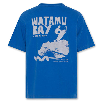 Silas T-Shirt Watamu Bright Blue